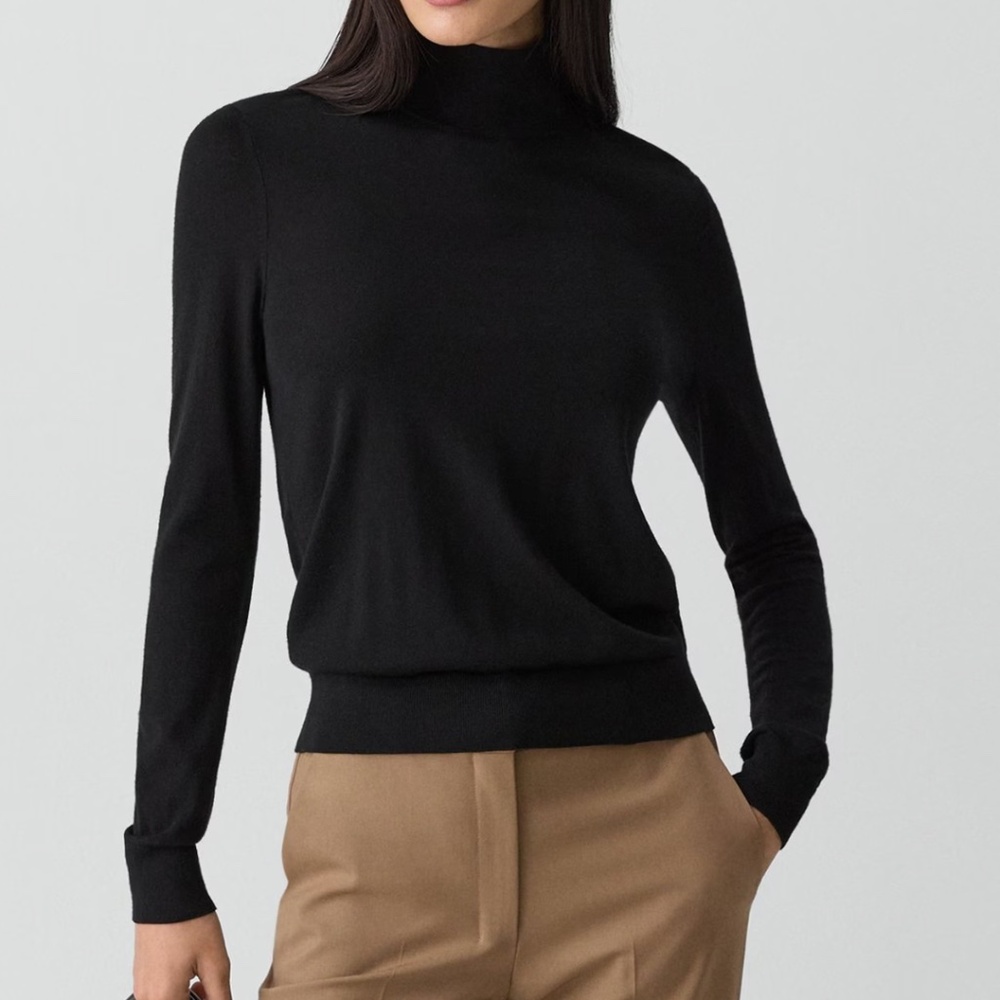 Theory Turtleneck Sweater in Regal Wool